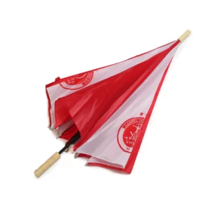 מטריה הפועל תל אביב סגורה אדום לבן