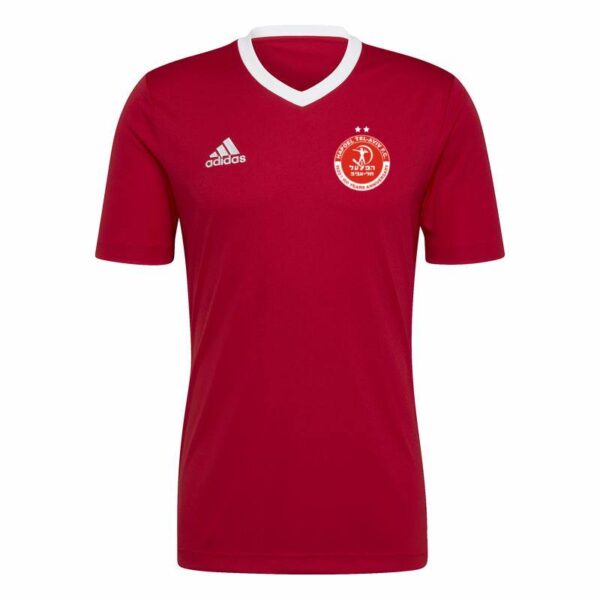 חולצת משחק אדומה לנבחרת נשים - קדימה עם לוגו
